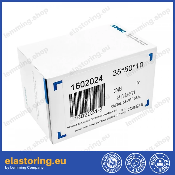 Uszczelnienie wału 35x50x10 COMBI NBR Uszczelnienie wału 35x50x10 COMBI NBR