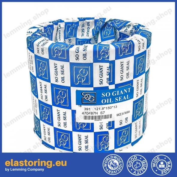 Simmering kasetowy 121,8x150x13 RWDR NBR