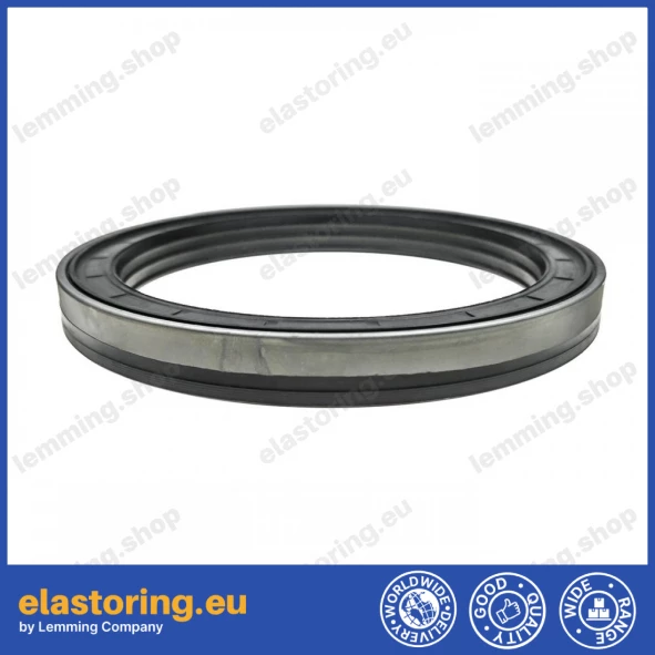 Simmering kasetowy 127x160x15,5/17,5 RWDR NBR