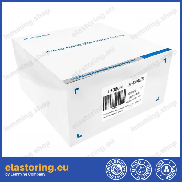 Simmering kasetowy 130x170x18/20 RWDR KASSETTE