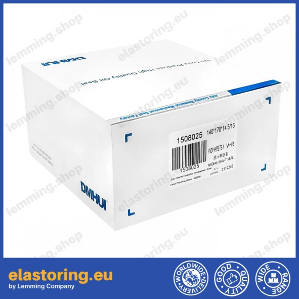 Simmering kasetowy 140x170x14,5/16 RWDR KASSETTE