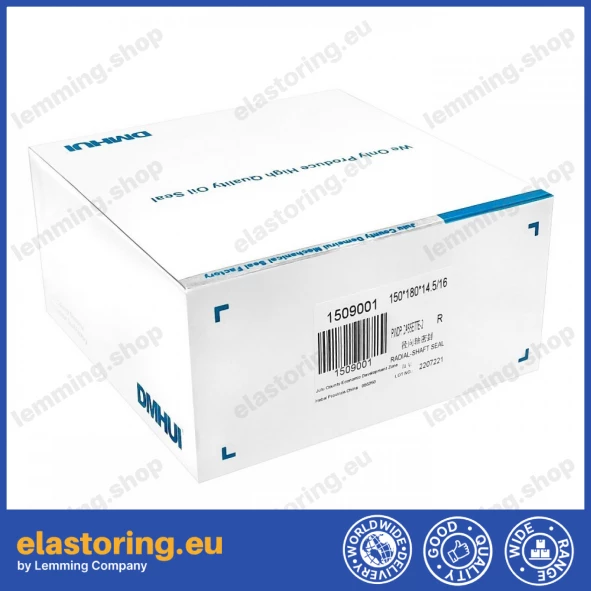 Simmering kasetowy 150x180x14,5/16 RWDR KASSETTE