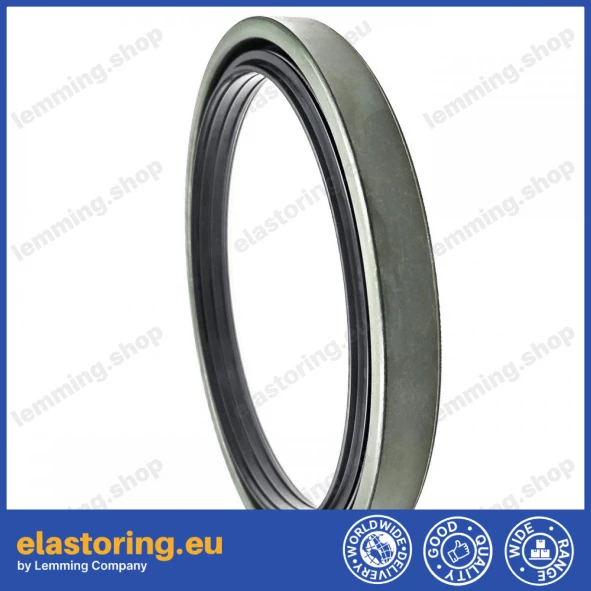 Simmering kasetowy 155x190x17,5/19 RWDR-K7