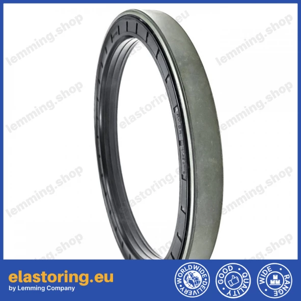 Simmering kasetowy 155x190x17,5/19 RWDR-K7