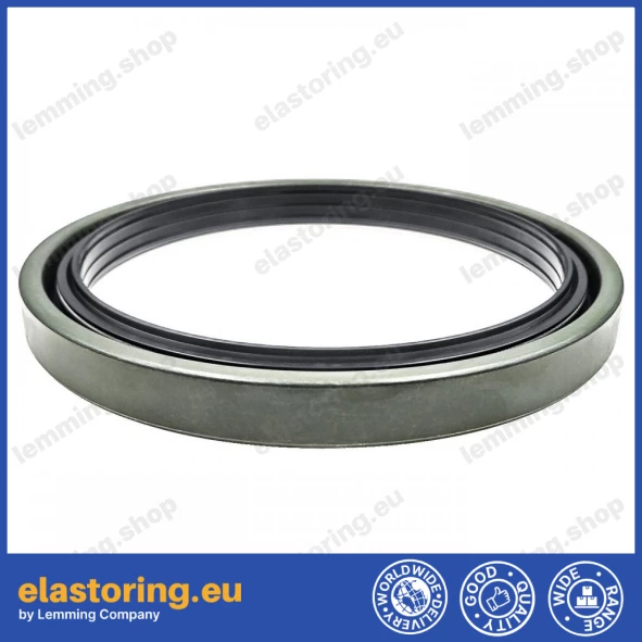 Simmering kasetowy 155x190x17,5/19 RWDR-K7