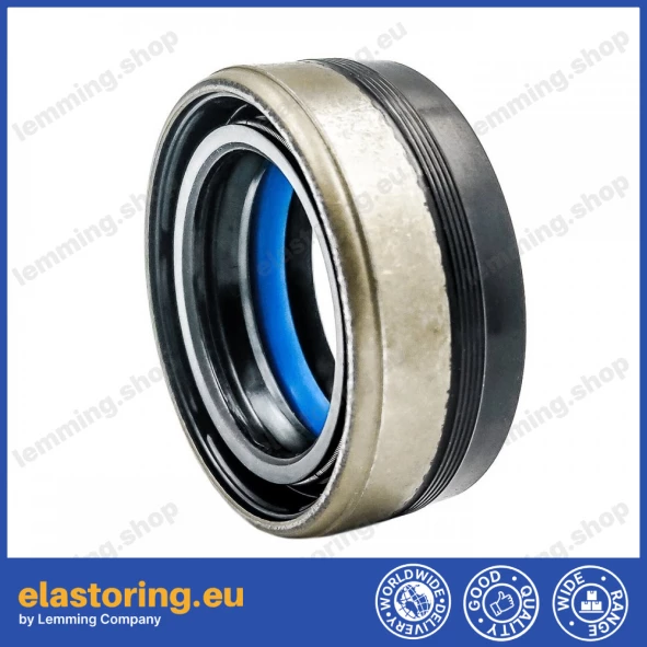 Uszczelnienie wału 30x44x17 COMBI