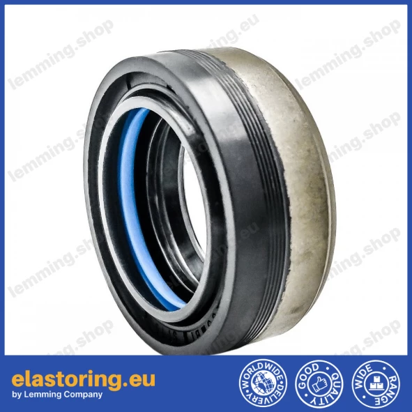 Uszczelnienie wału 30x44x17 COMBI