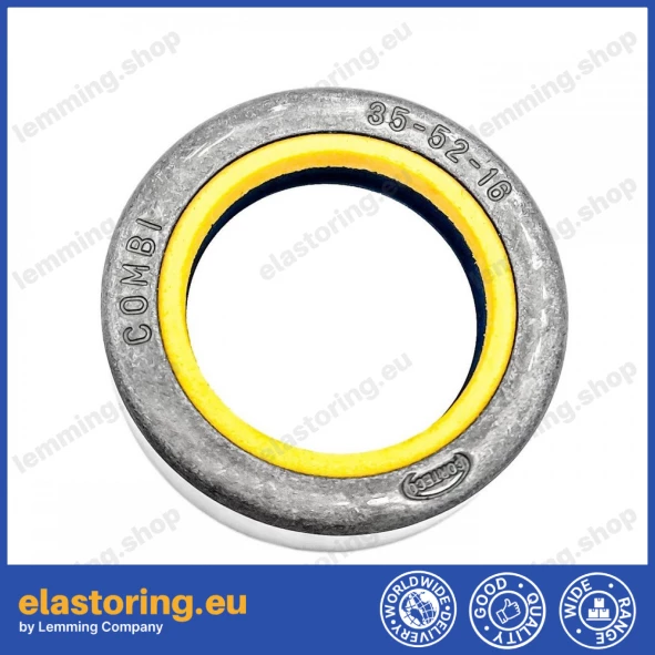 Simmering 35x52x16 COMBI NBR