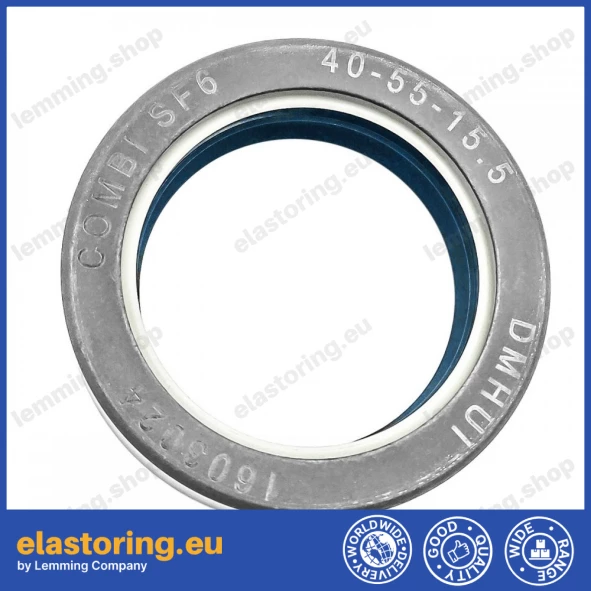 Uszczelnienie wału 40x55x15,5 COMBI SF6 Uszczelnienie wału 40x55x15,5 COMBI SF6