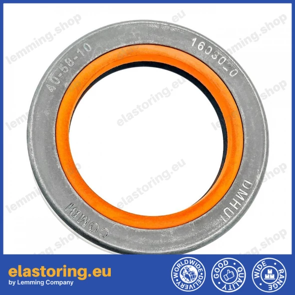Uszczelnienie wału 40x58x10 COMBI