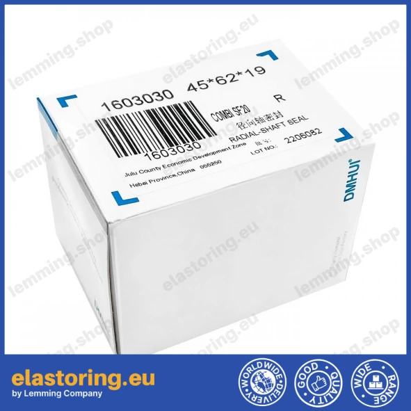 Uszczelnienie wału 45x62x19 COMBI SF20 Uszczelnienie wału 45x62x19 COMBI SF20