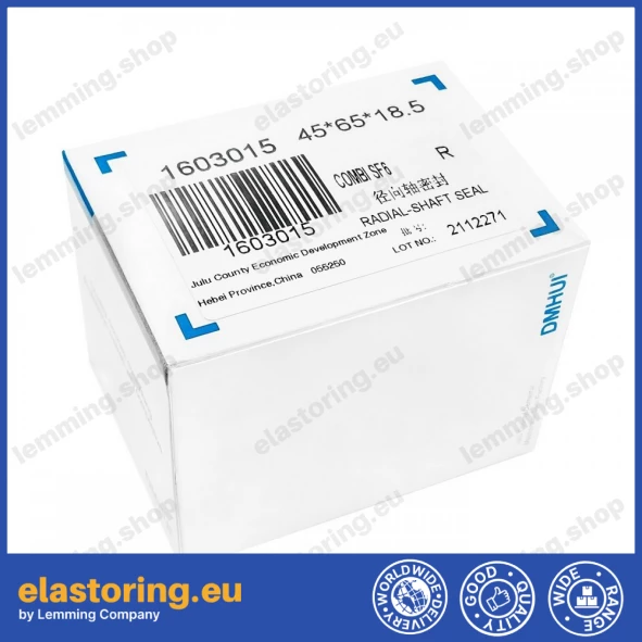 Uszczelnienie wału 45x65x18,5 COMBI SF6