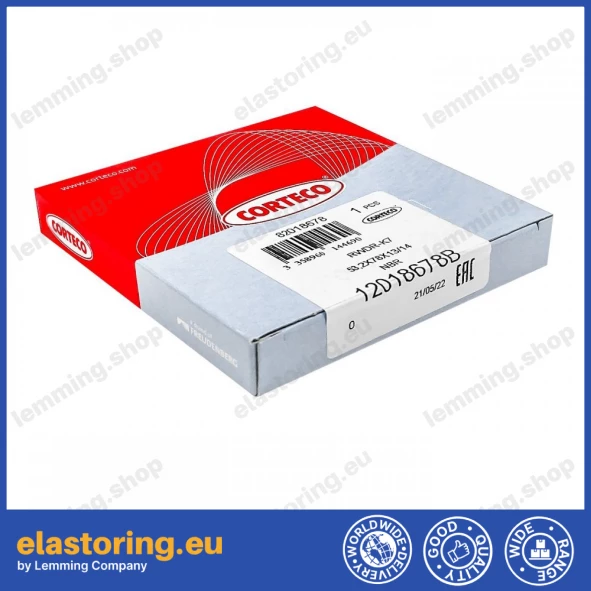 Simmering kasetowy 53,2x78x13/14 RWDR-KASSETTE NBR