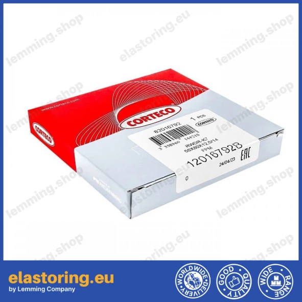 Simmering kasetowy 55x80x12,5/14 RWDR FPM