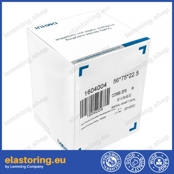 Uszczelnienie wału 56x75x22,5 COMBI SF8