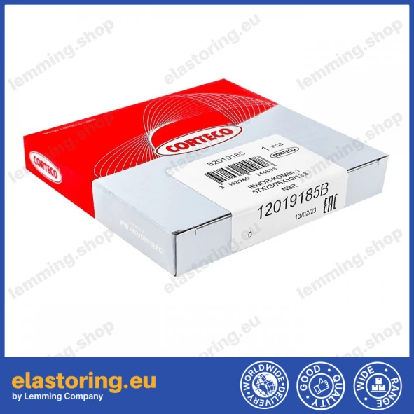 Simmering kasetowy 57x73/76x10/13,8 RWDR-KOMBI NBR