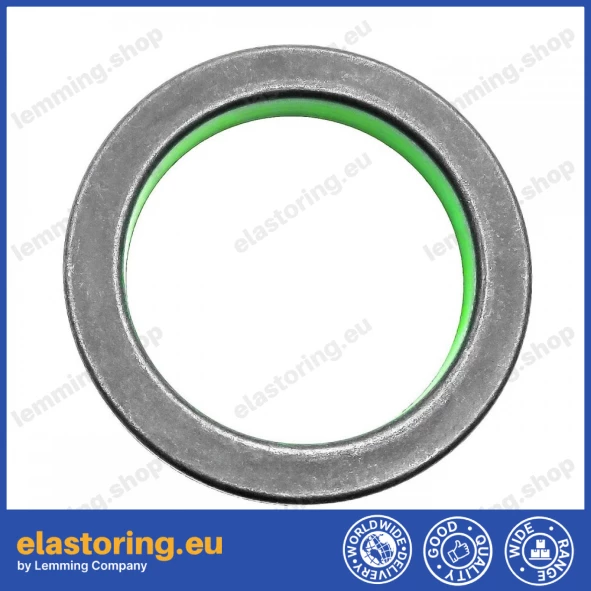 Simmering kasetowy 57x73/76x10/13,8 RWDR-KOMBI NBR