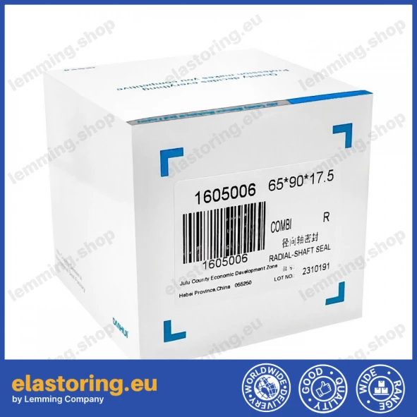 Uszczelnienie wału 65x90x17,5 COMBI