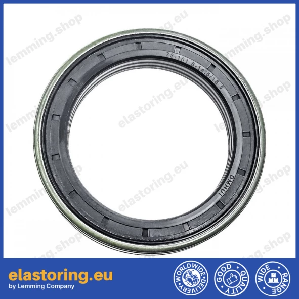 Simmering kasetowy 73x101,6x14,5/15,5 RWDR-K7