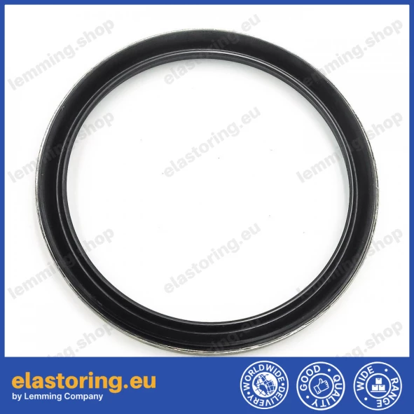 PIERŚCIEŃ ZGARNIAJĄCY 104x125x7/10,5 NBR+Stal