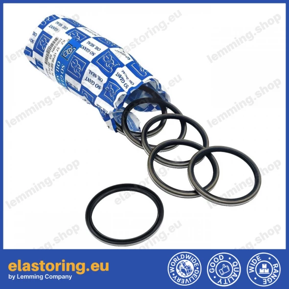 PIERŚCIEŃ ZGARNIAJĄCY KZ 57,15x66,68x4,78 NBR+Stal