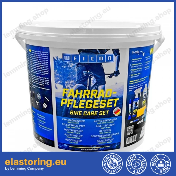 Zestaw do pielęgnacji rowerów WEICON 13-częściowy